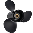 9.9 x 12 Aluminum Outboard Boat Propeller for Tohatsu & Mercury Engines 25-30HP, 10 Spline Tooth, 3R0B64525-0, Compatible with Tohatsu & Mercury 25HP 30HP, RH