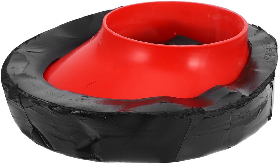 Toilet Flange Repair Kit Leakproof Wax Ring Rubber Toilet Seal for Offset Installation Toilet Gasket for Heavy Duty Flange Replacement