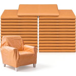 25 Pack Moving Paper Pads Bulk 60 x 70 Inch, Furniture Paper Pads Sturdy Durable Blankets Furniture Covers for Moving Household, Brown