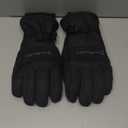Carhartt Men's Waterproof Insulated Knit Cuff Glove (Large, Black)