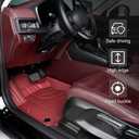 Floor Mats for 2017-2026 Ford F-250/F-350/F-450/F-550 SuperCrew Cab, Red
