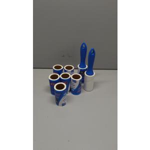 PetLovers Extra Sticky Lint Roller Ultimate Value Set 800 Sheets for Pet Hair Removal, Dog and Cat Lint Remover 8 Pack