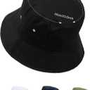 4 Pieces Bucket Hat Sun Packable Travel Beach Fishing Hat for Men Women