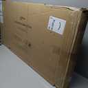 24 PCS 24x48 Inch Slat White Ceiling Tiles, 2x4 Ft Fluted Drop Ceiling Panels for Interior Decor PVC Waterproof Ideal for Bathroom Living Room Bedroom Office Commercial Spaces Cover 192 Sq.Ft