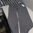 SEAJOJO Women's High Waist Flare Yoga Pants Tummy Control Casual Bootcut Leggings with Side Pockets XL