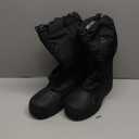 NORTIV Men's Waterproof Winter Snow Boots Insulated Fur Liner Lightweight Outdoor Tall Boots, Size 10 