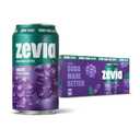 Zevia Zero Sugar Soda, Grape, 12 oz Cans (8-Pack) Naturally Sweetened, Non-GMO Project Verified, Gluten-Free, Vegan (EXP 12/14/27)