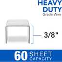 Swingline Staples, Heavy Duty, 3/8" Length, 60 Sheet Capacity, 100/Strip, 5000/Box, 1 Pack (79398)