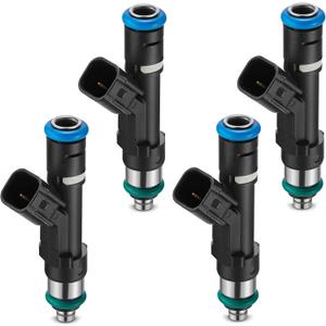 BDFHYK Fuel Injector 0280158162 Compatible with Escape Fusion Transit Connect Lincoln MKZ Corsair Mercury Mariner Milan 2.5L l4 Trucks Replacement 9E5Z9F593A 62405 5502119 FJ999 9E5GAA Set of 4