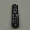 GE Backlit Universal Remote Control for Samsung, Vizio, LG, Sony, Sharp, Roku, Apple TV, RCA, Panasonic, Smart TV, Streaming Players, Blu-Ray, DVD, 4-Device, Black, 40081 Black, Backlit