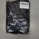 UNICOMIDEA 1-6T Toddler Velvet Dress Little Girls Tutu Tulle Crewneck Long Sleeve Holiday Party Fashion Dresses (Black)