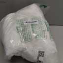 AOGU 48 Inch Faux Fur Christmas Tree Skirt White Plush Skirt for Merry Christmas Party Christmas Tree Decoration