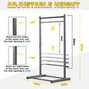 Freestanding Bike Rack, Vertical Bike Storage Stand for Garage