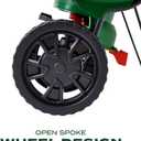 Scotts Turf Builder EdgeGuard Mini Broadcast Spreader - Spreads Grass Seed, Fertilizer and Salt - Holds up to 5,000 sq. ft. of Scotts Grass Seed or Fertilizer Products