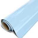 Siser EasyWeed Heat Transfer Vinyl 11.8" x 3ft Roll (Powder Blue) - Compatible with Siser, Cricut, Silhouette and Other Craft/Professional Cutters - CPSIA Certified