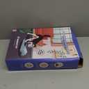 Dog Nail File Toy with 2 Dog Treat Puzzle, Interactive Dog Enrichment Toys for IQ Training, Dog Scratch Pad for Nails, Slow Feeder and 2 Level in 1 Dog Puzzle,Double Non-Slip Design(Blue)