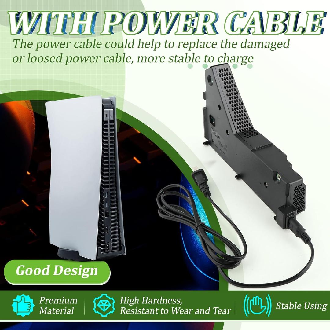 for PS5 ADP-400FR Power Supply Replacement for PlayStation 5 400FR PA-1401-JT3 Internal Power Source for PS5 ADP-400FR Power Supply Replacement for PlayStation 5 400FR PA-1401-JT3 Internal Power Source