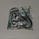 TAROSE Stocking Holders for Mantle, Christmas Stocking Holder Set of 6, Mantle Clip Fireplace Hooks Hanger for Christmas Party Decoration Supplies (Black)