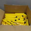 GHB Agility Hurdles 8" Speed Agility Training Hurdles, Detachable Sturdy Hurdles Training Equipment Set with Carry Bag for Kids, Athletes, Soccer, Basketball (10 Pack-Yellow)