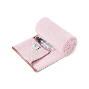 Heathyoga Hot Yoga Towel, Non Slip Yoga Mat Towel with Silicone Grip & Spray Bottle, 72"X26" Yoga Towel, Soft Microfiber Yoga Mat Towel for Hot Yoga, Bikram, Pilates and Fitness