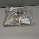 Amazon Essentials Mens 9" Swim Trunks with Mesh Lining, Pockets, Drawstring Closure (X-Small, Grey Stripe)