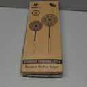 Pack of 2 Large Spider Strainer, Stainless Steel Skimmer Basket,Kitchen Ladle Strainers,Mesh Spoons with Long Handle, Cooking Tools for Frying, Boiling Noodles, Dumplings, Pasta