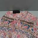 R.Vivimos Womens Long Sleeve Floral Casual Print Cotton Mini Tunic Dress XL