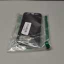 Designed for iPhone 16 Pro Max Leather Case with Stand, Protection Slim Adjustable Kickstand Phone Cover Compatible with iPhone 16 Pro Max (Black)