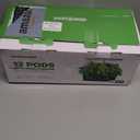 Ahopegarden Hydroponics Growing System Kit Indoor Herb Garden with Grow Light 12 Pods, with LCD Touch Panel Hydroponic Planter, Planting Height Up to 17", Grower Harvest Fresh Veggie Lettuce, Black