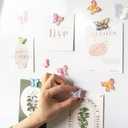 5 x KEYDUACU 12Pcs Strong Refrigerator Magnet Fridge Sticker,3D Colorful Butterfly Craft Decoration Magnet,Strong Fridge Magnets for Kitchen, Office Whiteboard, Cabinet and Dishwasher