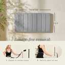 Hearth & Harbor Wall Mounted Twin Headboard Only, Bed Headboard Twin Size