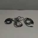 USB C Multi Charging Cable 3A,[2Pack 4FT] 3 in 1 Charging Cable Nylon Braided Multiple Phone Charger Cord Fast iPhone Charging Cord with Type-C,Micro USB,IP Port for iPhone17/16/15/14/Android and More (grey2)