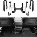 SUPER LINER Underseat Protector & Seat Track Covers Kit for Tesla Model Y Accessories 5 Seater 2021-2024 Premium ABS, Fleece Heavy-Duty Anti-Kick, Anti-Scratch Protection Set | 7-Piece