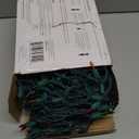 PREXTEX Multicolored Christmas Lights with Green Wire, 60 Feet, 300 Lights, Colorful String Lights Indoor or Outdoor - Incandescent String Lighting for Christmas Tree Decorations for Fences and Patios