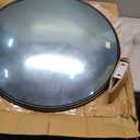 32" Convex Traffic Mirror, Outdoor Driveway Security Mirror, Blind Spot Safety Mirrors with Adjustable Fixing Bracket Mount, Extends View Parking Mirrors for Garage,Corner,Warehouses,Retail Stores