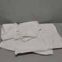 Beckham Hotel Collection King Size White Pillow Protector with Zipper Set of 4, Soft and Breathable Cotton Pillow Protector Covers