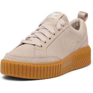 SOREL Women's ONA AVE Low Sneaker (6.5, Crushed Clay/Gum 2)
