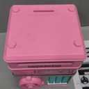Refasy Piggy Bank Cash Coin Can ATM Bank Electronic Coin Money Bank for Kids Age 3-12, Money Savings Box Mini ATM Coin Bank Toys Gifts for 3 4 5 6 7 8 9 10 11 12 Year Old Boys Girls (Pink)