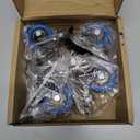 Stem Caster Wheels 2 inch Heavy Duty, Swivel Threaded Stem Mount Casters Set of 4 with American Size UNC 1/4"-20 x 1