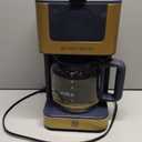 West Bend Timeless 12-Cup Programmable Coffee Maker with Brew Strength Selector for Hot and Iced Coffee, Includes 1-4 Cup Brew Option and Permanent Filter