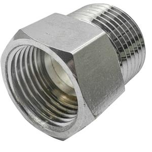  Faucet Adapter,Faucet Adapter Brass Pipe Fitting Faucet Supply Line Adapter for Plumbing Water Hose(1Pcs)