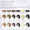 Hair Toppers for Women Real Human Hair-3603D Topper with Bangs for Thinning Hair Clip in Bangs with Upgraded Silk Base Perfect for Daily Wear,510 Dark Brown-2#