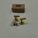 JQK Black Bathroom Towel Hook, Coat Robe Clothes Hook for Bathroom Kitchen Garage Wall Mounted (2 Pack), 304 Stainless Steel Matte Black, TH100-PB-P2