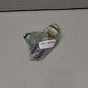 Car Shift Knob 15cm | Front Shift Lever Knob Universal for Automatic and Manual Vehicle Acrylic Orange with 2 Adapter 1 Set