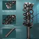 AUTOMUTO Front Complete Struts Assembly Fit 2012-2013 for Volkswagen Type 1 | Struts Shock Absorber Fit 2007-2011 for Volkswagen Eos, 2010-2013 for Volkswagen for Golf, 2006-2013 for Volkswagen for GTI
