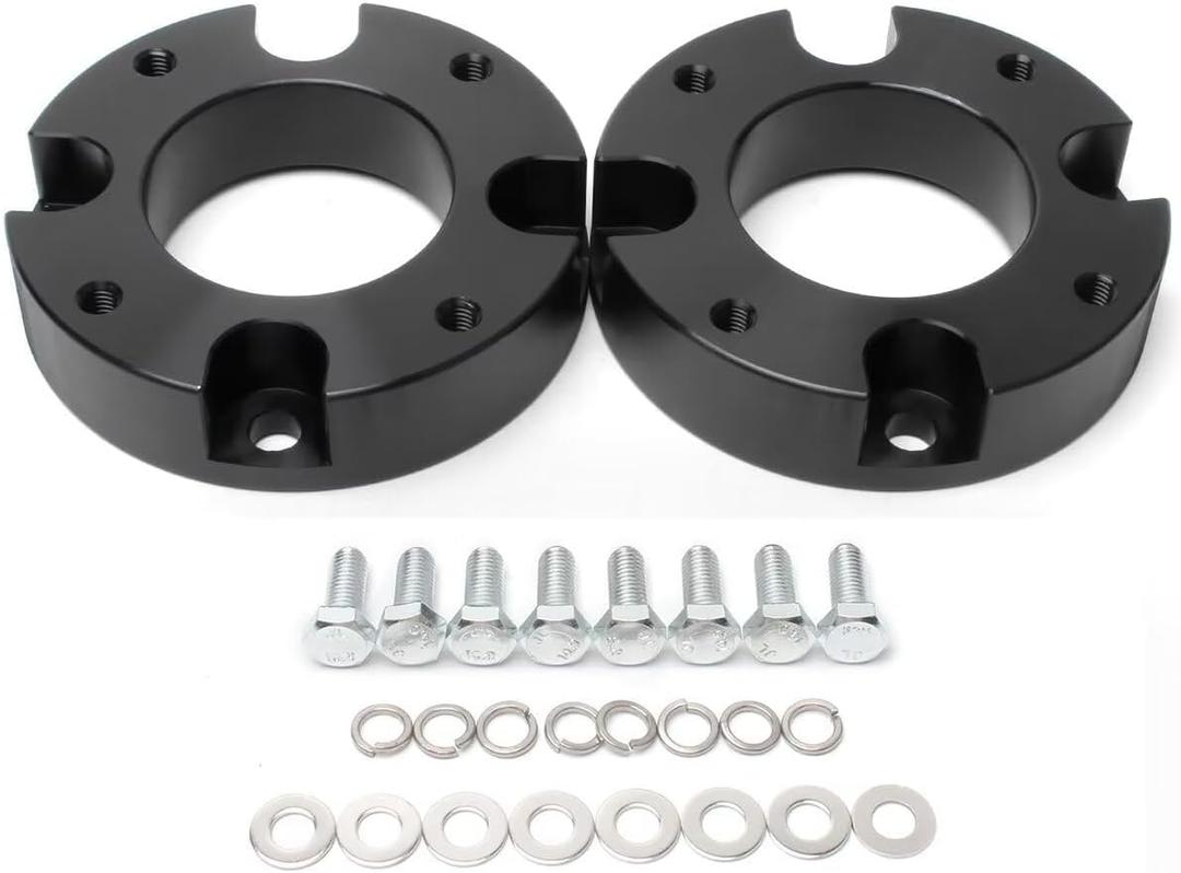 GAsupply 2" Front Leveling Lift Kits, Compatible with 2007-2024 Toyota Tundra Sequoia 2WD 4WD, 2 Inch Raise Strut Suspension Spacers