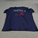 Women's 4th of July Outfits USA Shirt Memorial Day Red White and Blue Patriotic Shirts American Flag Graphic Tops (Large, Tee-blue-2)