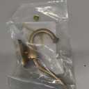 Amerock H37002CZ | Kinsale Double Prong Decorative Wall Hook | Champagne Bronze Hook for Coats, Hats, Backpacks, Bags | Hooks for Bathroom, Bedroom, Closet, Entryway, Laundry Room, Office