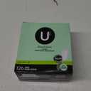 U by Kotex Panty Liners, Clean & Secure, Light Absorbency, Long Length, 126 Count 