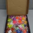 36 Pack Light Up Rings Glow in The Dark Party Supplies, Light up Party Favors, Goodie Bag Stuffers, Birthday Christmas Party Favors Classroom Prizes Cute Animal Treasure Box for Kids